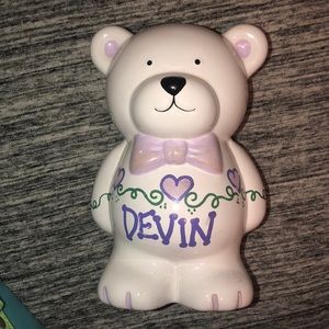 HANDCRAFTED DEVIN PIGGY BANK